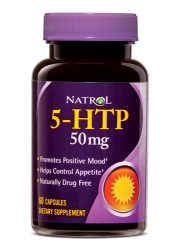 Антидепрессант, регуляор серотонина 5-HTP (5-Hydroxytryptophan) Natrol