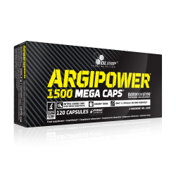 Аргинин в капсулах Argi Power 1500 Mega Caps фирмы Olimp
