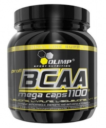 Незаменимые аминокислоты BCAA Mega Caps фирмы Olimp