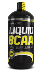 Жидкие Liquid BCAA в бутылке 1000 мл фирмы BioTechUSA
