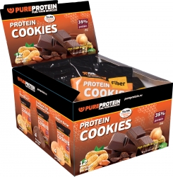 Высокобелковое печение Protein Cookies ассорти от PureProtein